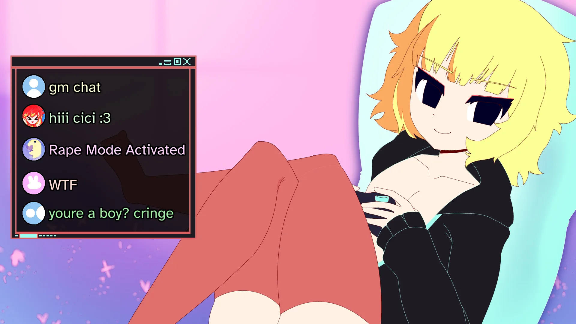 Femboy Streamer screenshot 1